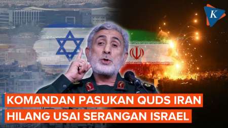 Komandan Pasukan Quds Iran Esmail Qaani Hilang Usai Serangan Israel di Beirut