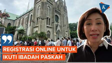 Gereja Katedral Terapkan Registrasi Online untuk Ibadah Pekan Suci Paskah
