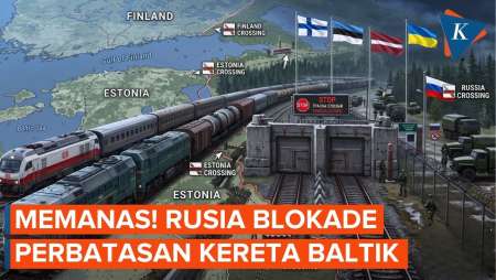 Sayap Timur NATO Memanas, Rusia Blokade Perbatasan Negara Baltik