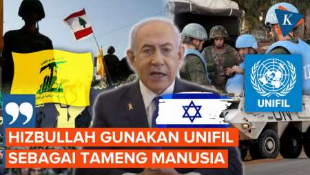 Netanyahu Tuduh Hizbullah Jadikan Pasukan Perdamaian PBB Sebagai Tameng Manusia 