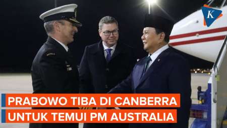 Menhan Prabowo Tiba di Australia, Apa Agendanya?