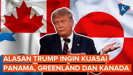 Apa Alasan Trump Ingin Kuasai Terusan Panama, Greenland, dan Kanada?