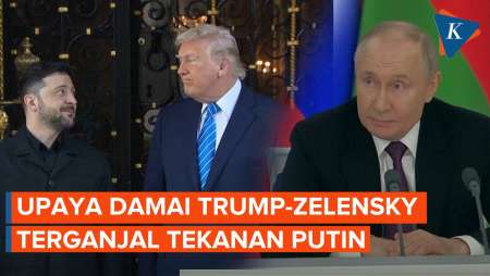 Trump-Zelensky Bertemu Di Florida, Telepon Putin Bayangi Jalan Damai