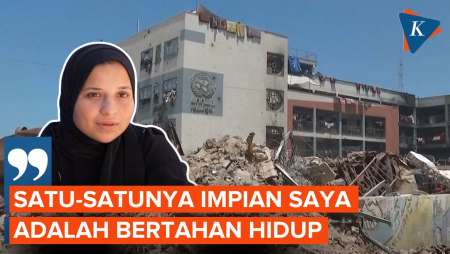 Siswi di Gaza Tak Lagi Bermimpi soal Pendidikan, Satu-satunya Impian adalah Bertahan Hidup