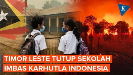 Kabut Asap Indonesia Sampai Ke Timor Leste, Sekolah Ditutup 3 Hari