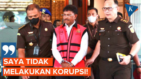 Di Hadapan Hakim, Eks Menkominfo Johnny Plate Bantah Terlibat Korupsi BTS