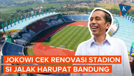 Jokowi Tinjau Stadion Si Jalak Harupat untuk Venue Piala Dunia…