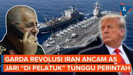 AS Kirim Armada Ke Iran, Komandan IRGC: Jari Kami Sudah Di Pelatuk!