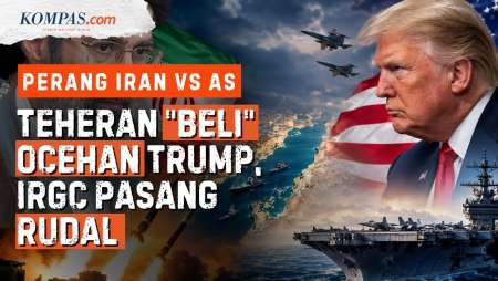 Perang Iran Vs AS: Trump Umbar Nafsu, Teheran Siapkan Kejutan, Tak Akan Mundur, IRGC "Asah" Rudal