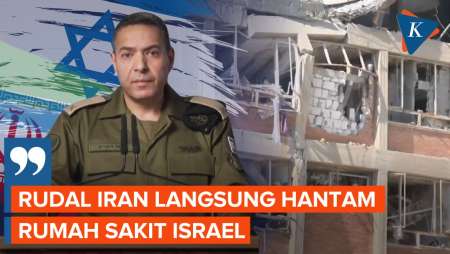 Rudal Balistik Iran Langsung Menghantam Rumah Sakit Israel, Eskalasi Perang Meningkat