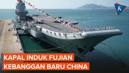 Xi Jinping Hadiri Peresmian Kapal Induk Fujian