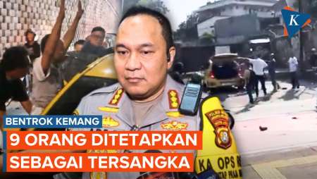 Bentrok Kemang: 25 Orang Diamankan, 9 Jadi Tersangka dengan Bukti 4 Senapan Angin