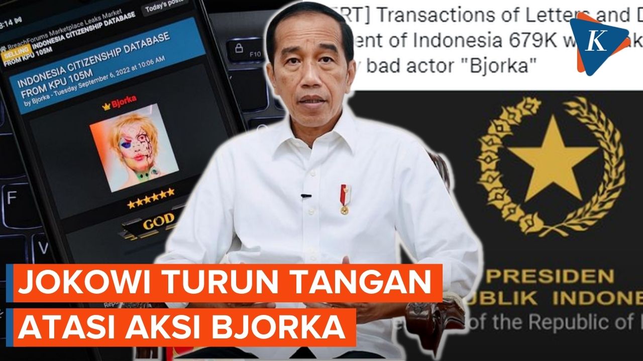 Ketika Jokowi Turun Tangan atas Ulah Hacker Bjorka
