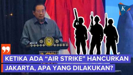 SBY Wanti-wanti Perang Modern Di Depan TNI-Polri: Jika Ada Serangan Udara, Apa Yang Kita Lakukan?
