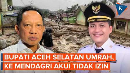 Ditelepon Mendagri, Bupati Aceh Selatan Akui Umrah Tidak Izin