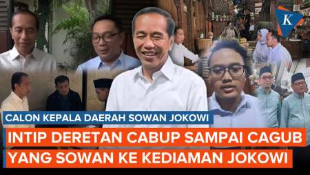 Saat Kediaman Jokowi Ramai 