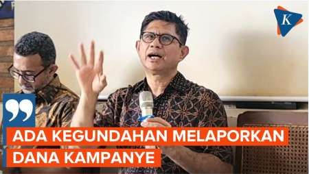 Laode Syarif Sebut Ada Keraguan Peserta Pemilu Laporkan Dana Kampanye Secara Transparan