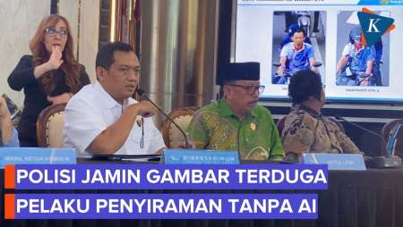 Polisi Ungkap Wajah Penyiram Air Keras, Dijamin Bukan Hasil AI