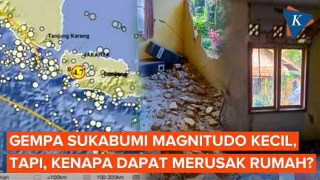 Analisis Gempa Sukabumi M 4,6, Penyebab hingga Kaitan Aktivitas Vulkanisme