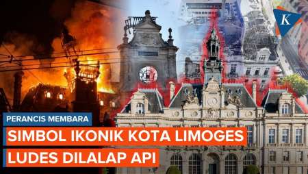 Sejarah The Limoges Town Hall, Balai Kota 143 Tahun yang Ludes Terbakar Saat Demo Perancis