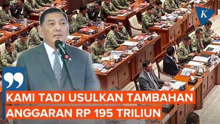 Menhan Sjafrie Minta Tambahan Anggaran Rp 195 Triliun Untuk Kemenhan