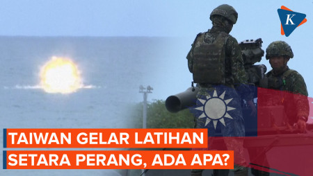 Bukan Latihan Biasa, Kali Ini Taiwan Gelar Simulasi Perang Sungguhan