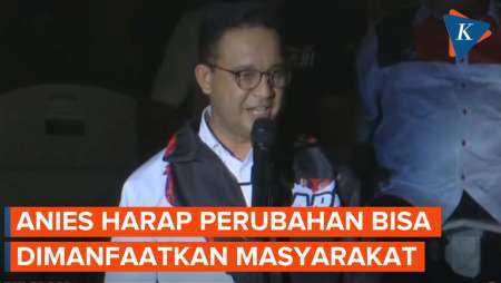 Terima Dukungan Relawan ABI, Anies Pidato soal Keadilan