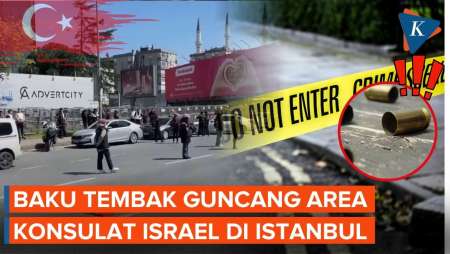 Penembakan Guncang Area Konsulat Israel Di Istanbul, Satu Pelaku Tewas