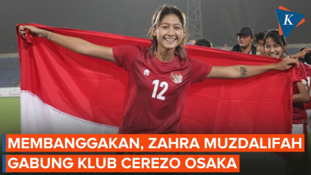 Striker Tajam Timnas Zahra Muzdalifah Gabung Klub Ternama Jepang