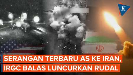 Kompilasi Serangan Terbaru AS Ke Iran, IRGC Balas Luncurkan Rudal!