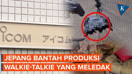 Perusahaan Jepang Bantah Terlibat dalam Insiden Walkie-Talkie Meledak di Lebanon