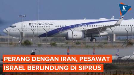 Bandara Ditutup, Pesawat Israel Cari Perlindungan di Siprus