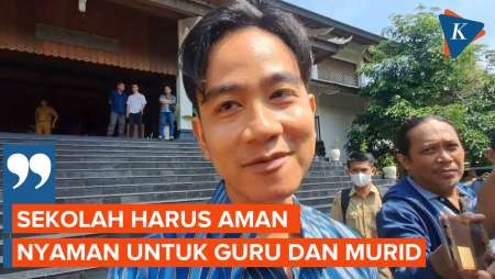 Gibran Peringatkan soal Kasus Bullying di Sekolah