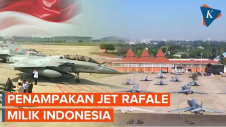 6 Jet Rafale Berjajar Di Halim Perdanakusuma, Intip Spesifikasinya!