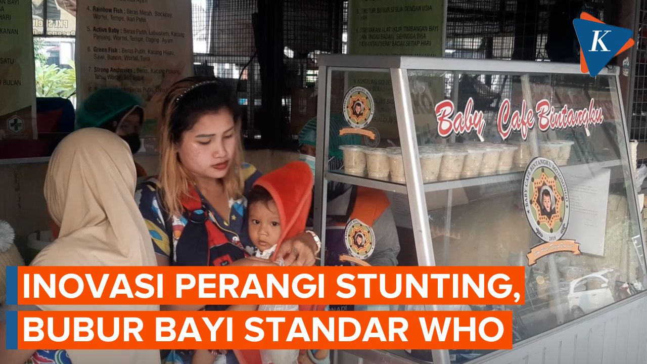 Perangi Stunting, Baby Cafe Bintangku Sediakan Bubur Bayi Berstandar WHO