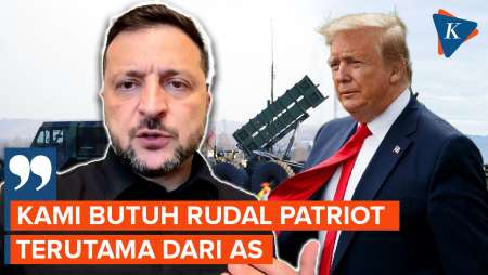 Ukraina Dibombardir Rusia, Zelensky Langsung Minta Rudal Patriot Ke AS