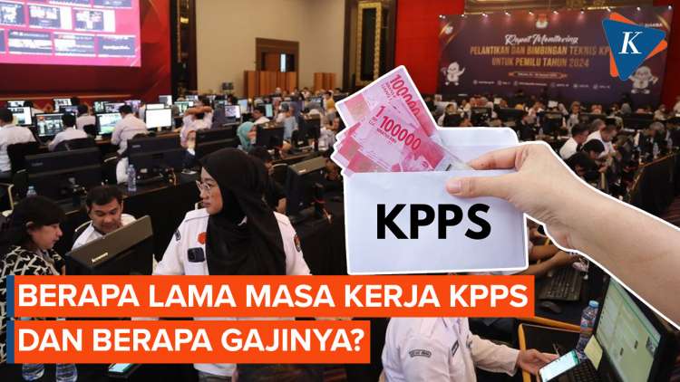 Intip Masa Kerja dan Gaji KPPS Pemilu 2024