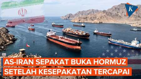 Bebas Biaya Transit, Selat Hormuz Dibuka Setelah AS-Iran Berdamai