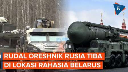 Rusia Pamer Rudal Oreshnik Yang Tiba Di Lokasi Rahasia Belarus