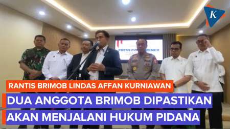 Yusril Pastikan 2 Anggota Brimob Pelindas Affan Kurniawan Akan Dihukum Pidana
