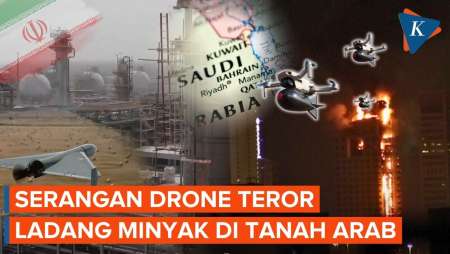 Ladang Minyak Di Penjuru Tanah Arab Jadi Sasaran Serangan Drone