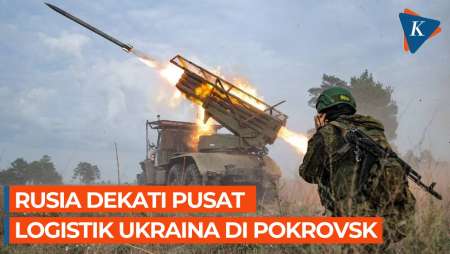 Rusia Kembali Serang Pokrovsk Ukraina, Pasukan Moskwa Masuk Sejauh 10 Km