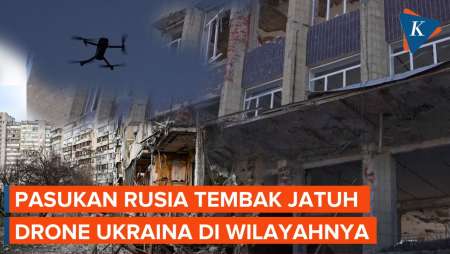 Drone Ukraina Serang Lagi Wilayah Rusia