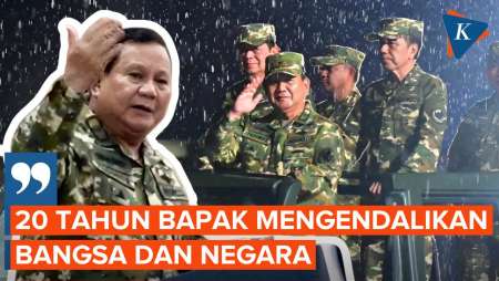 Berterima Kasih ke Jokowi-SBY dalam Retret, Prabowo: 20 Tahun Kendalikan Bangsa