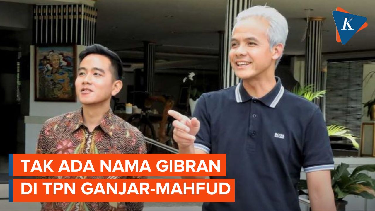 Ganjar Sebut Tak Ada Nama Gibran di Tim Pemenangan Ganjar-Mahfud