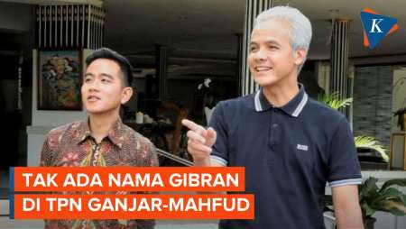 Ganjar Sebut Tak Ada Nama Gibran di Tim Pemenangan Ganjar-Mahfud