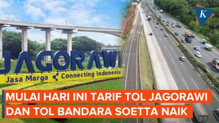 Tarif Tol Jagorawi dan Tol Sedyatmo Naik Mulai Hari Ini