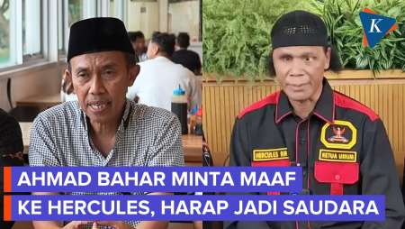 Ahmad Bahar Minta Maaf ke Hercules dan GRIB Jaya