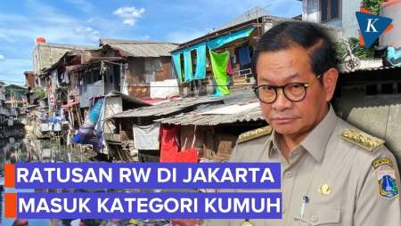 Ratusan RW di Jakarta Termasuk Kategori Kumuh