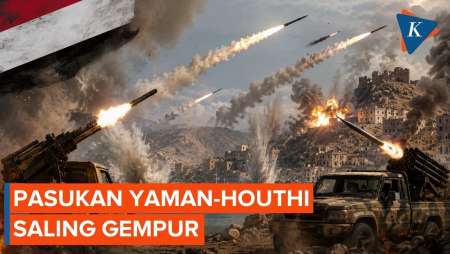 Makin Sengit! Pasukan Pemerintah Yaman Dan Houthi Saling Serang